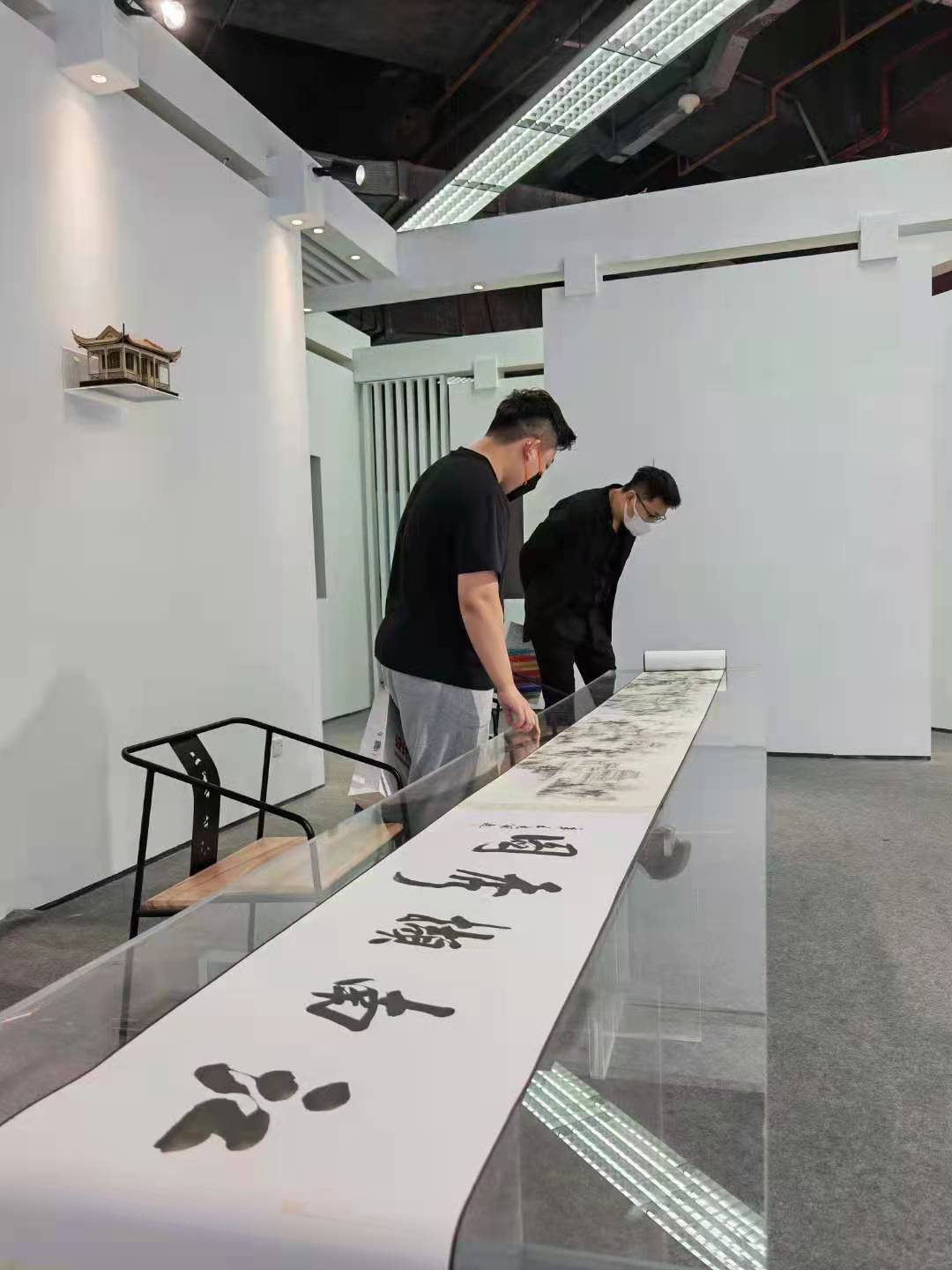会员动态|商会理事薛海涛的花一同东方书沿海画院举办多场文化艺术活动(图9)