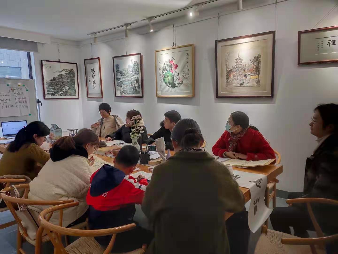 会员动态|商会理事薛海涛的花一同东方书沿海画院举办多场文化艺术活动(图25)