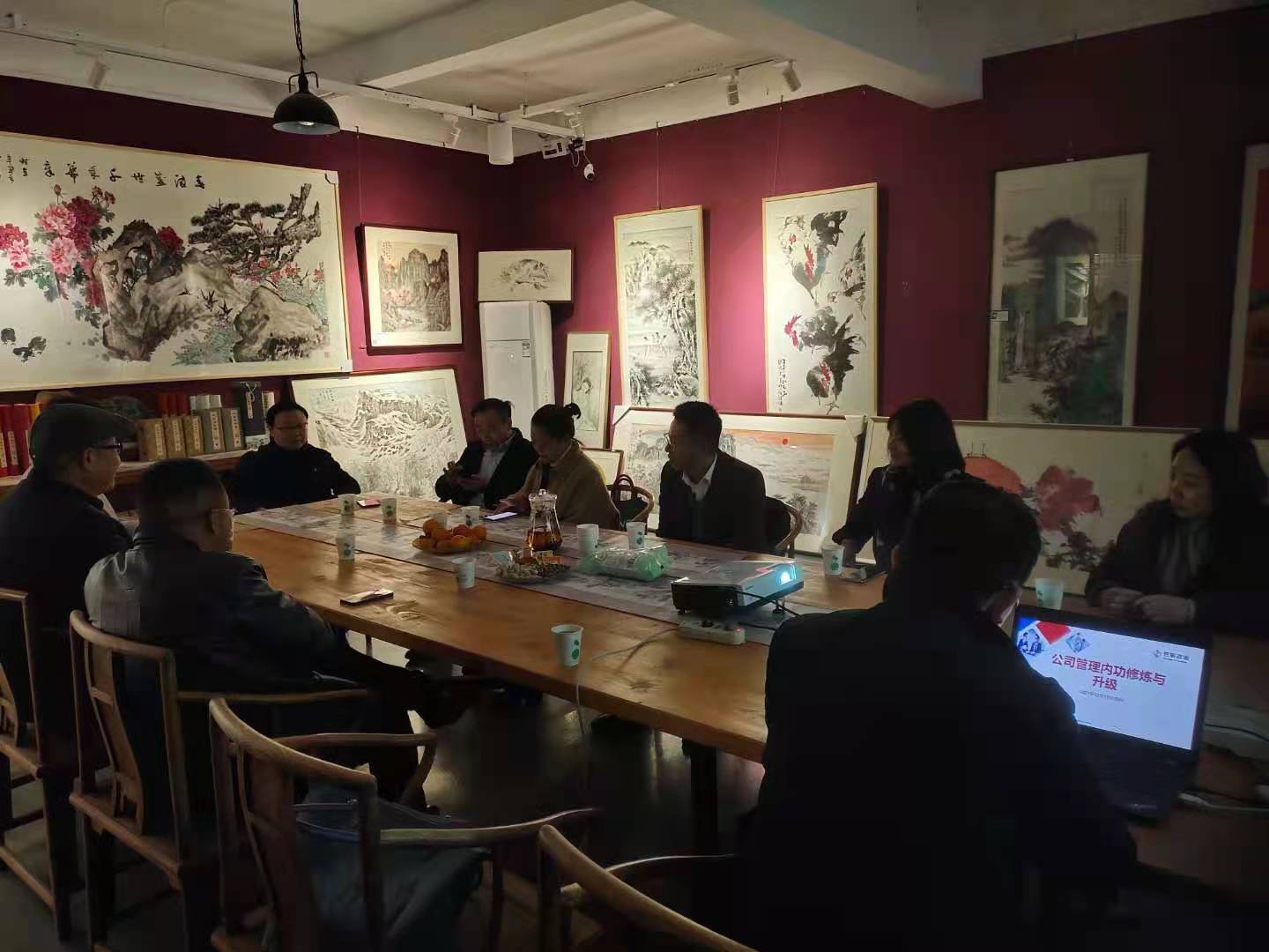 会员动态|商会理事薛海涛的花一同东方书沿海画院举办多场文化艺术活动(图31)