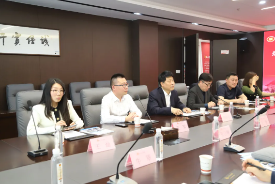 济宁市兖州工业园区党工委书记、管委会主任王智一行到访苏州市山东商会(图8)