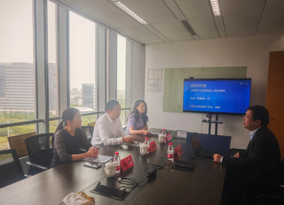 济南市人民政府驻上海（厦门）办事处主任毕敬涛一行到访苏州市山东商会(图10)