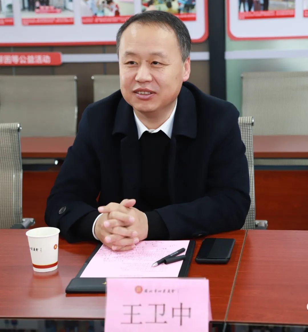 山东人才发展集团王卫中书记一行到访苏州市山东商会