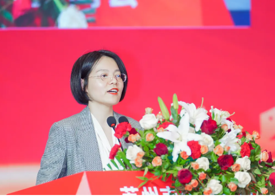 苏州市母婴产业商会成立，梅旭明会长应邀出席并致辞！(图17)
