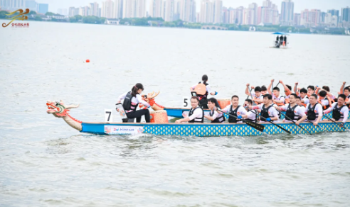 乘风破浪，勇往直前！苏州市山东商会龙舟队参加2024金鸡湖端午龙舟赛(图7)